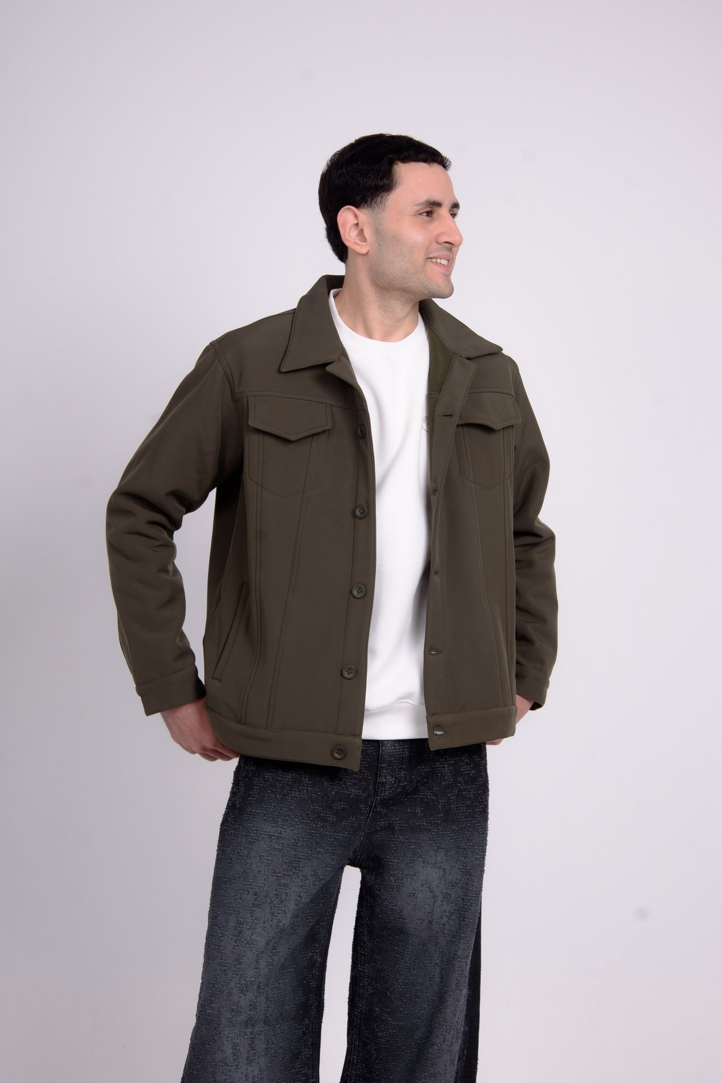 Vanguard Olive Jackard Jacket